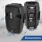 Pyle Wireless Portable PA Speaker System-Compatible with Bluetooth, Active Loudspeaker, 1000 Watt Powered PPHP1241WMU - alternate 3
